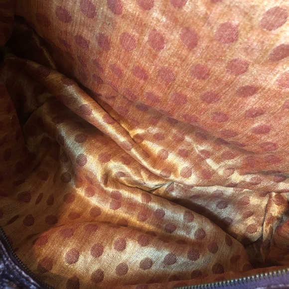 Anke Drechsel Handmade Velvet and Embroidered Tote - Picture 12 of 16